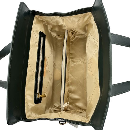 Сумка саквояж Valentino Orlandi зеленая лакированная - фото 5, 