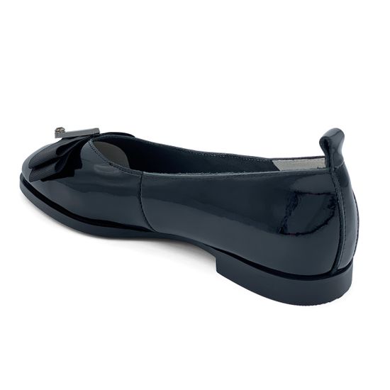 Туфли Tuffoni черные кожаные лакированные - фото 3, 