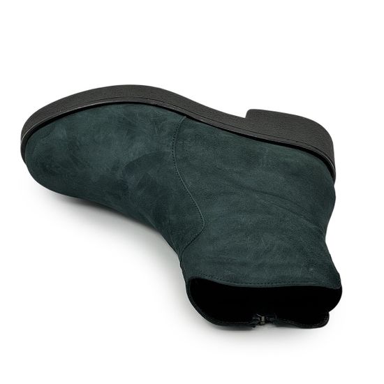 Ботинки CVCOVER зеленые замшевые на меху - фото 5, 111107-2 COV VERDE