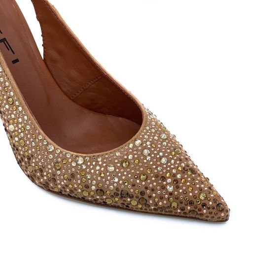 Туфли Tiffi коричневые замшевые - фото 6, 