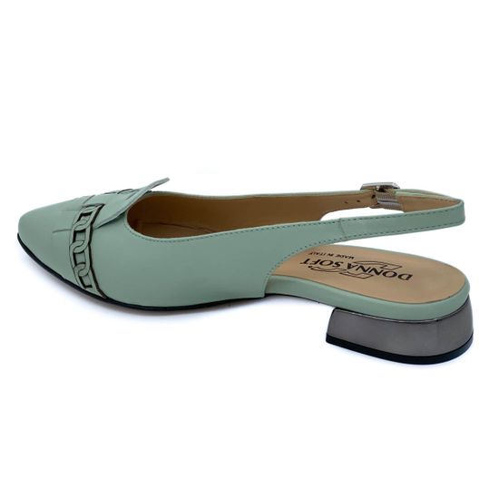 Туфли Donna Soft мятные кожаные - фото 3, MOT1976 DS EUFORIA