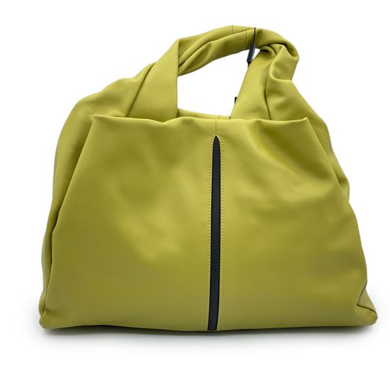 Сумка Di Gregorio цвет &quot;яблоко&quot; кожаная - фото 3, 