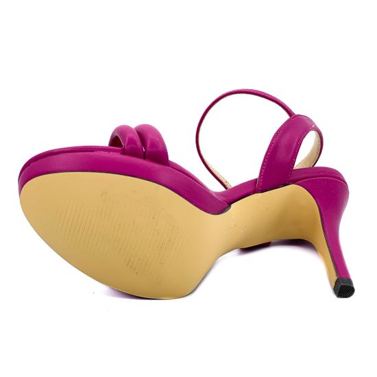 Босоножки Pacomena цвета фуксия кожаные - фото 4, 6991 PAC FUXIA