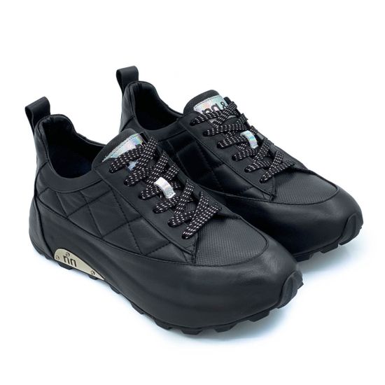 Кроссовки Nila&amp;Nila черные кожаные - фото 7, ZN10882 NIL NERO