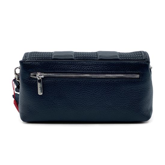 Сумка кросс-боди Marina Creazioni черная кожаная - фото 3, B6514 MC NERO TRP248