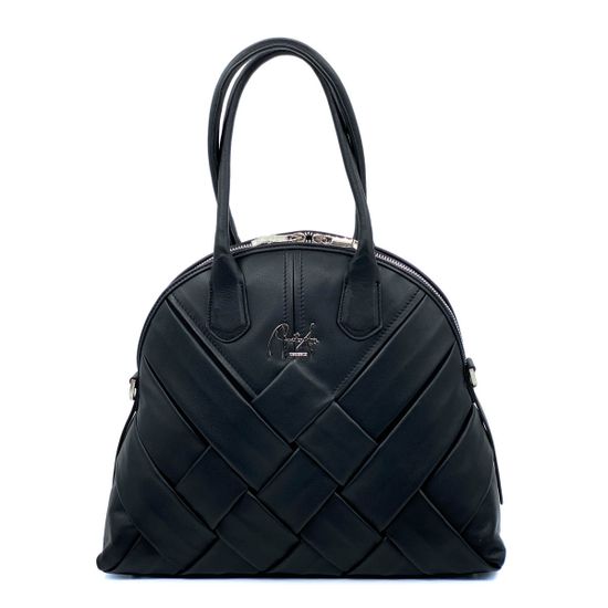 Сумка Renato Angi черная кожаная - фото 1, 