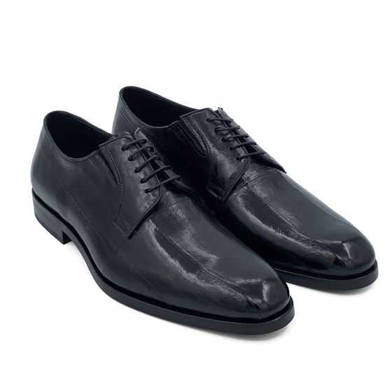 Туфли Bruno Antolini черные кожа угря демисезонные - фото 7, 92642 BA NERO