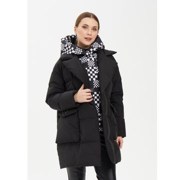 Пуховик Tuffoni черный средняя длина, 7824006D TUF NERO