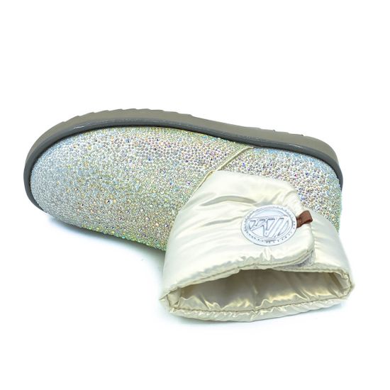 Угги Marcelo Lopez белые текстиль МЕХ - фото 5, CN5204 ML BIANCO