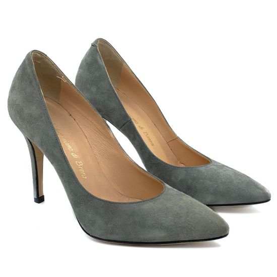 Туфли Ilian Fossa серые замшевые - фото 6, A324 FOS GRIGIO