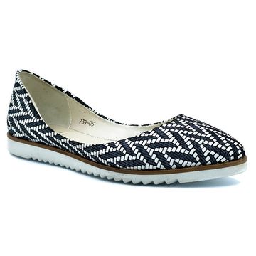 Балетки Cover черно-белые - фото 2, 739-05 COV