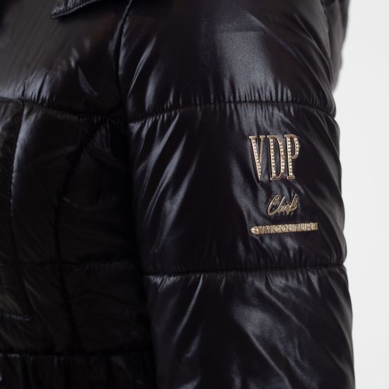 Пуховик VDP черного цвета - фото 5, 