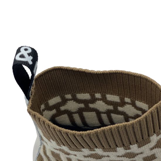 Ботинки Nila Nila бежевые текстиль демисезонные - фото 7, N3109 NIL TORTORA