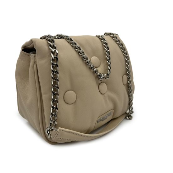 Сумка Renato Angi бежевая кожаная - фото 2, 3203611 RA BEIGE