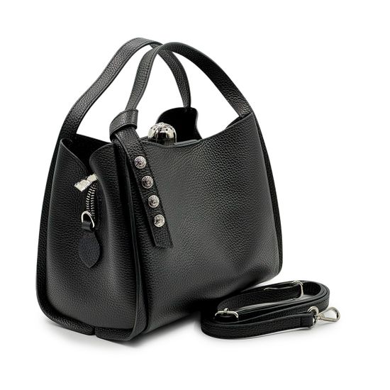 Сумка женская Renato Angi черная кожаная - фото 2, 3555801 RA NERO