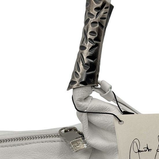 Сумка Renato Angi белая кожаная - фото 4, 3303181 RA BIANCO