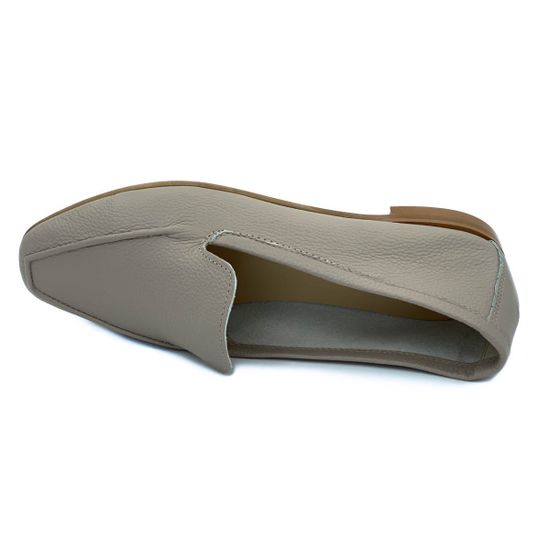 Мокасины Cover бежевые кожаные - фото 5, 738-88 COV