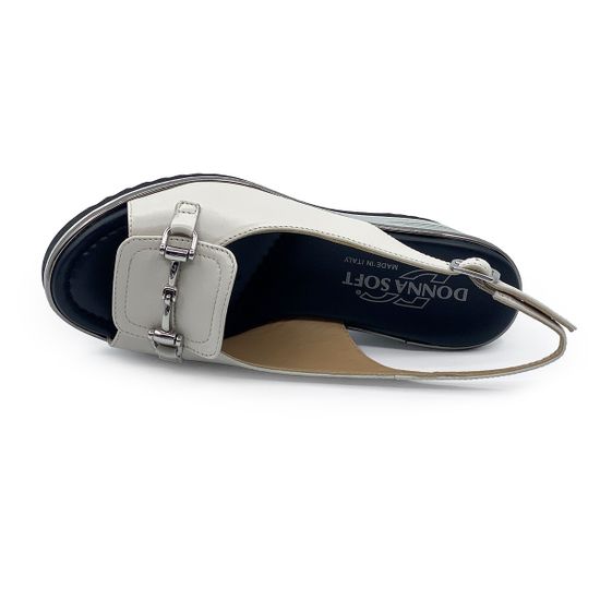 Босоножки Donna Soft бежевые кожаные - фото 5, DS2054 DS