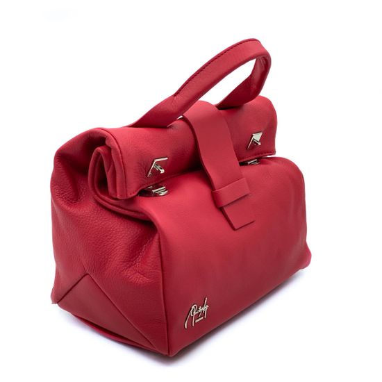 Сумка Renato Angi красная кожаная - фото 3, 2701581 RA ROSSO