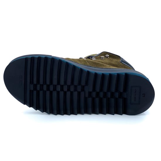 Кеды мужские Giampieronicola коричневые замшевые демисезонные - фото 4, 