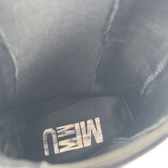 Ботильоны MIMMU черные лакированные кожаные демисезонные - фото 8, F558K4 MIM NERO