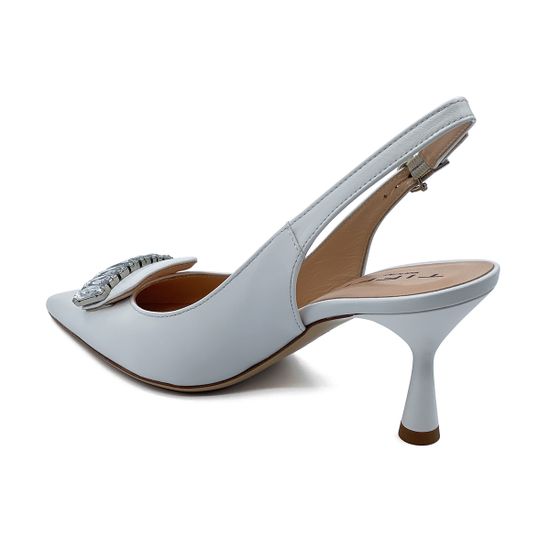 Туфли летние TiffI кожаные белые - фото 3, G50/70G TI BIANCO