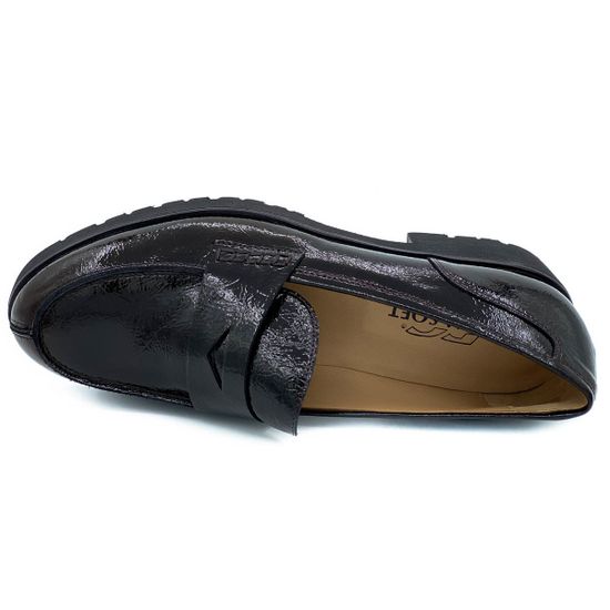 Лоферы Donna Soft коричневые наплак - фото 5, 