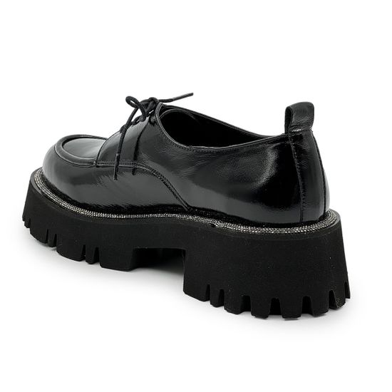 Полуботинки LAB MILANO наплак черный демисезонные - фото 3, 3124 LAB NERO