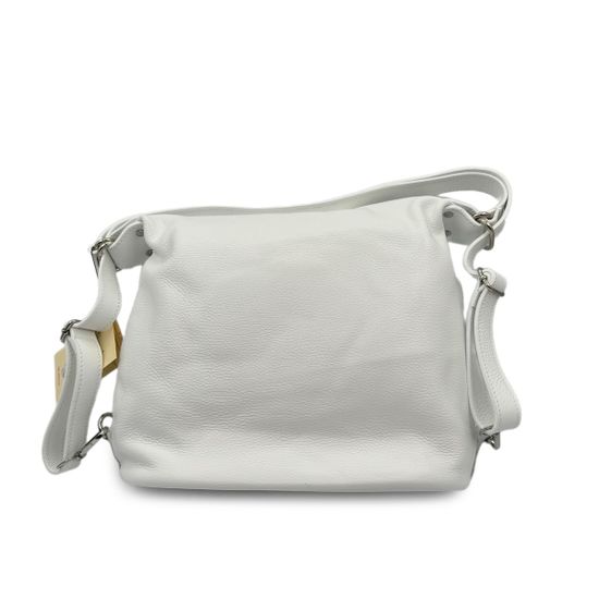 Сумка-рюкзак Renato Angi белая кожаная - фото 3, 3254701 RA BIANCO