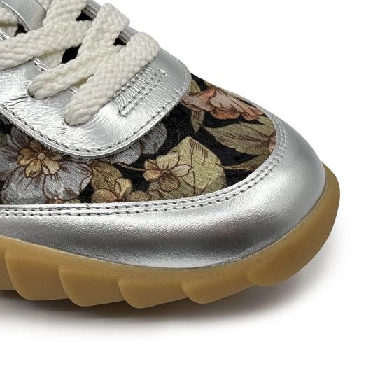 Кроссовки женские Tuffoni кожаные мультиколор - фото 6, 1725001LL TUF SILVER