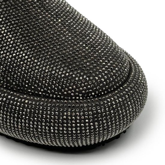 Ботинки угги TUFFONI серые замшевые на меху - фото 6, 1024046VF TUF GRIGIO