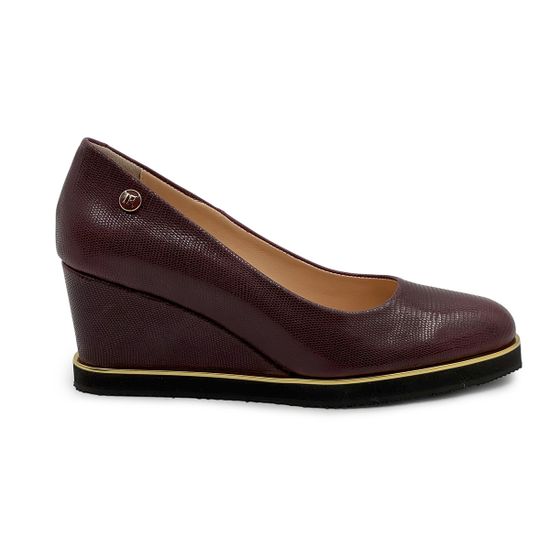 Туфли Ilasio Reanzoni бордовые замшевые - фото 1, Н7748 IR BORDO