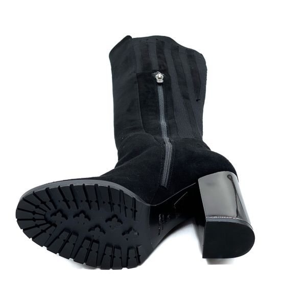 Сапоги Mara черные замшевые демисезонные - фото 4, 420ELLEN MR