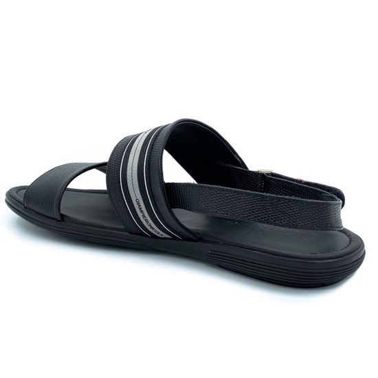 Сандалии Giampieronicola черные кожаные - фото 3, 