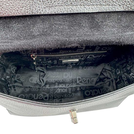 Сумка Renato Angi черная кожаная - фото 6, 3452801 RA NERO