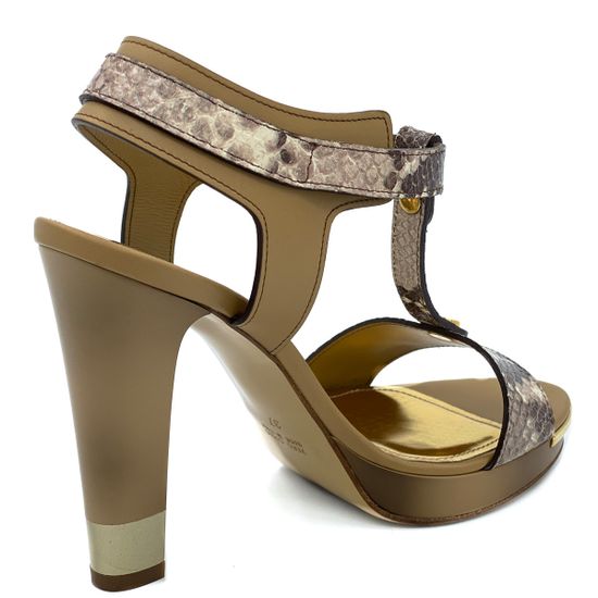 Босоножки Loretta Pettinari коричневые - фото 3, 