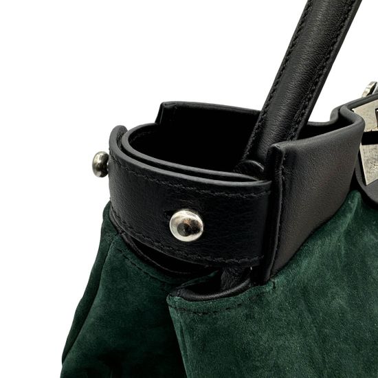 Сумка Renato Angi зеленая замша/кожа - фото 5, 