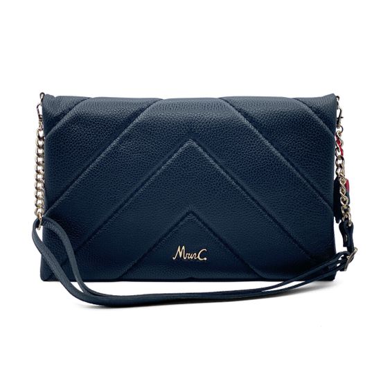 Сумка Marina Creazioni черная кожаная - фото 1, B6254 MC NERO