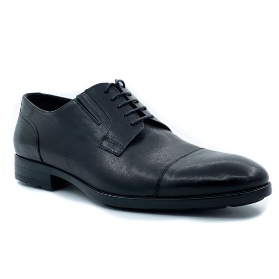 Туфли мужские Giampieronicola черные - фото 2, 