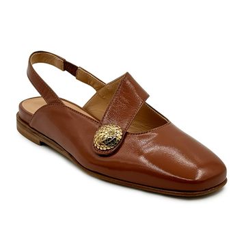 Туфли летние MOT-CLE коричневые лакированные - фото 2, MOT3216 MOT MIRISTICA