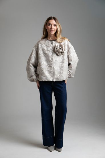 Бомбер Tuffoni серый - фото 3,