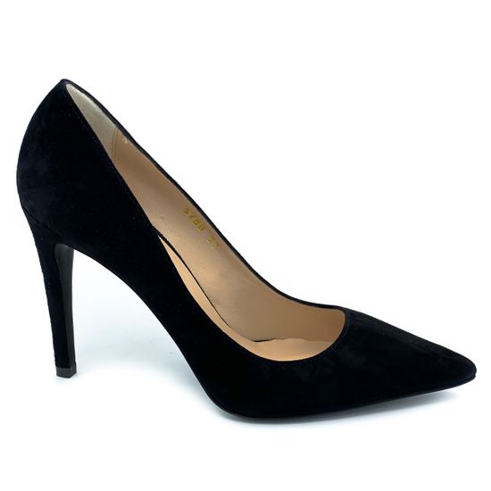 Туфли Cover черные замшевые - фото 1, 5780 COV