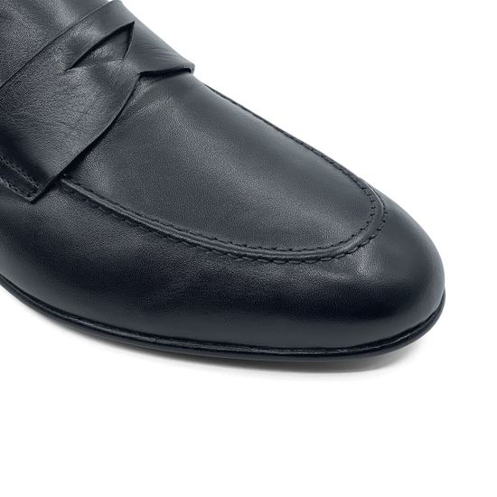 Лоферы Mario Bruni кожаные черные - фото 6, 62313 MB