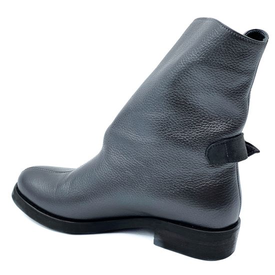 Ботинки Cover графитового цвета МЕХ - фото 3, 