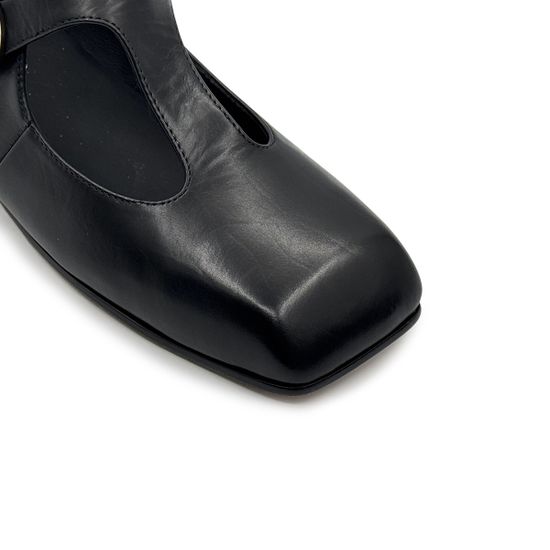 Туфли летние TUFFONI черные кожаные - фото 6, 5625015LL TUF NERO