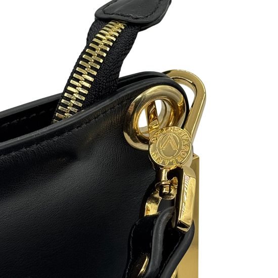 Сумка-папка Valentino Orlandi черная кожаная - фото 5, 7462 VO NERO