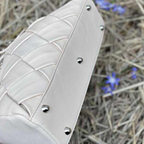 Сумка Renato Angi бежевая кожаная - фото 7, 2702581 RA BEIGE