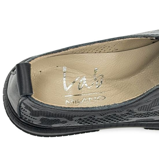 Кеды LAB MILANO черные кожаные - фото 7, G352634 LAB NERO