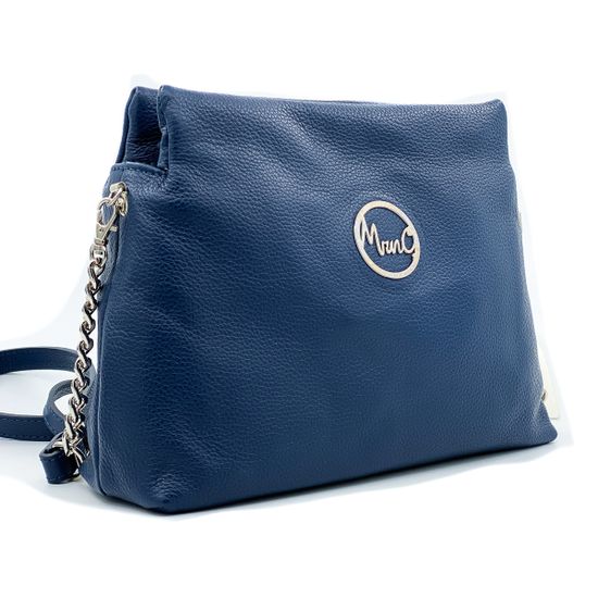 Сумка Marina Creazioni маленькая синяя - фото 2, 