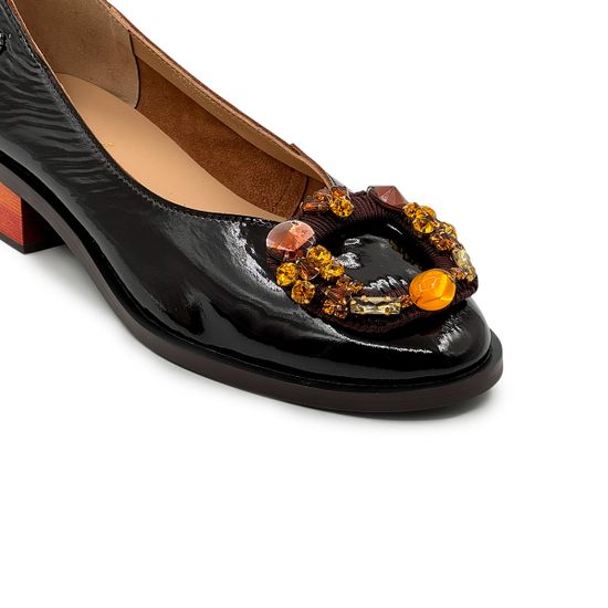 Туфли TUFFONI черные лакированные - фото 6, 2426003PL TUF LAK